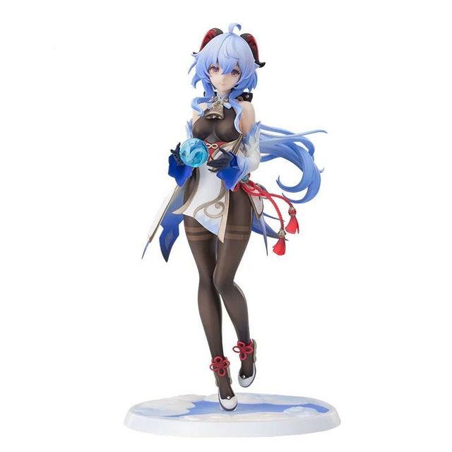 22cm Genshin Impact Figure Ganyu 1 /7 Static Figure Game Genshin Impact Collectible Decoration Anime Pvc Collection Doll Toys