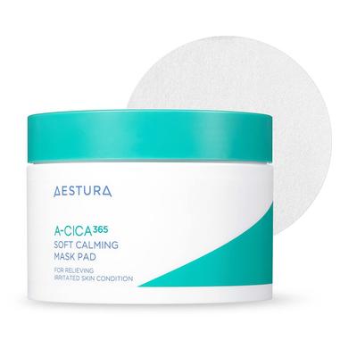 A-Cica 365 Soft Calming Mask Pad (60 tamponi) , Idratante, Kbeauty, cosmetici coreani, campione