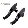 Chrome/Black CNC Aluminum Edge Cut Hand Control Lever Kit Brake Clutch Levers 2 Finger 5.3" for Softail Breakout