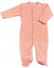 Romper Full Zipper 50 Pajamas for a Preschooler Smooth Powder Pink