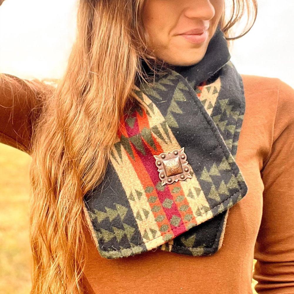 New with Snap Closure Neck Hood Breathable Casual Neck Warmer Windproof Warm Warmer Scarve Women Girls