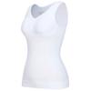 Women's Shapewear Tummy Control Body Shaper with Built In Bra Waist Cincher Tank Tops Cropped Underskirts Padded Bra Slimming Shirts