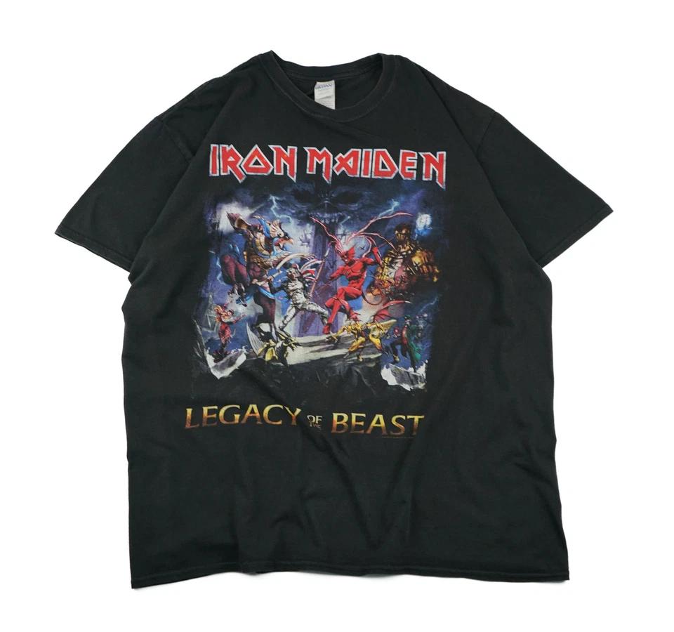 Vintage 2016 Iron Maiden T-Shirt Legacy Of The Beast XL