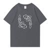Summer 2026 Minimal Koi Carp Print Oversized Tshirt 100 Cotton Unisex Women Short Sleeve Tee Shirt Unisex Casual Popular Clothing