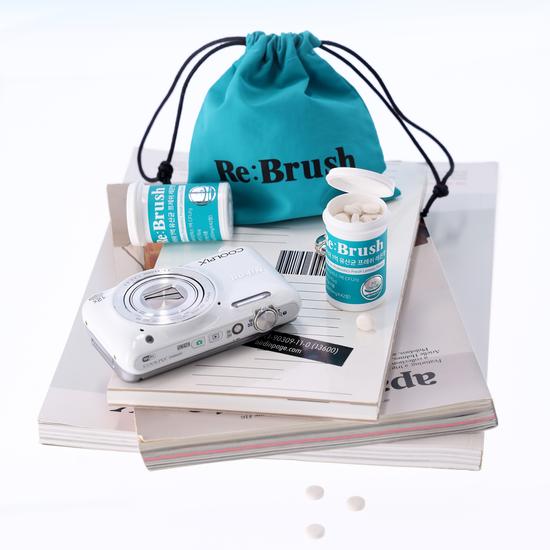 Rebrush 100 Million Oral Probiotics Fresh Lemon Flavor 42 Tablets