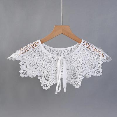 Female Shirt Lace Fake Collar Shawl Doll Collar Detachable Shirt Collar Clothes Accessories Half Shirt Necklace Shawl