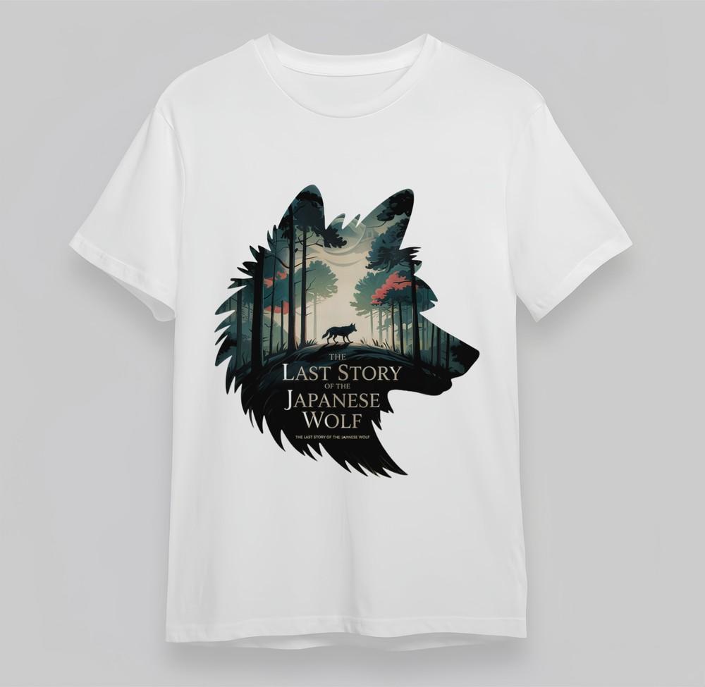 

Men s Plus Size T-Shirt With Wolf Forest Mythology Graphic Unisex Cotton Tops M