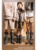 Stylish Unisex High-Top Rain Boots: Waterproof, Splash-Proof, Windproof, with Drawstring and Ribbed Texture for Travel and Wading.