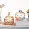 European Glass Candy Jar with Lid – Transparent Storage for Tea, Snacks, Seasonings, Candy, and Dried Fruit