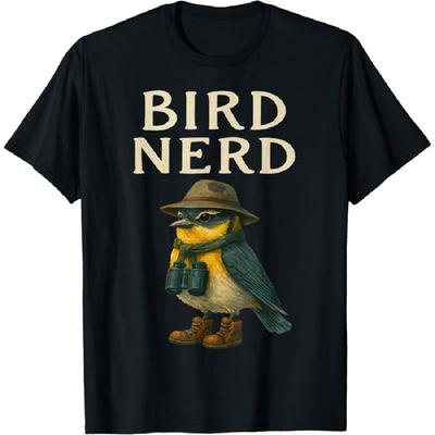 Bird Nerd Birding Bird Watching Watcher T-Shirt