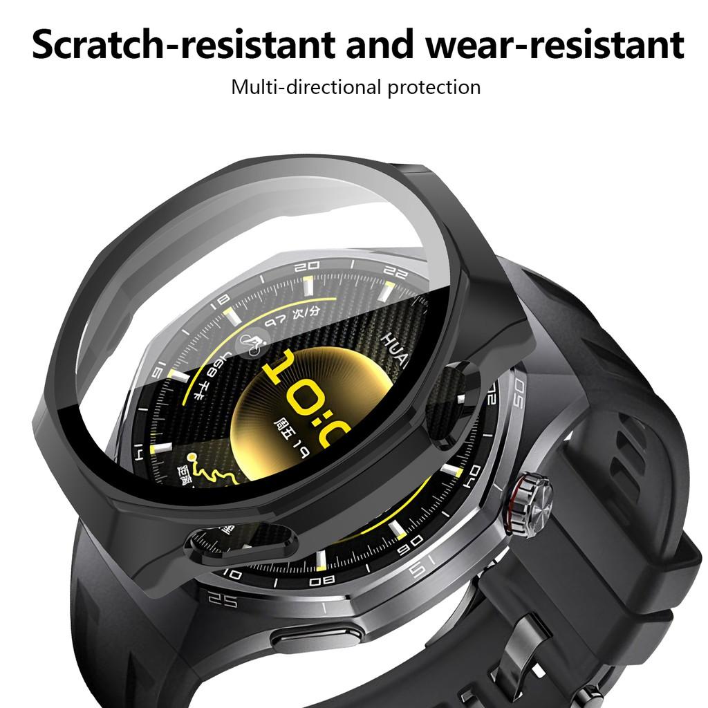 Glass+Case for Huawei Watch GT6 Pro 46mm Glass Anti-scratch Screen Protector Hard PC Protective Bumper for GT 6 Accessories