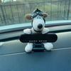 Bow-Knot Puppy Parking Sign Car Ornament Car Decoration Number Plate Driving Supplies