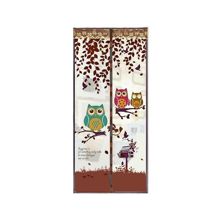 Summer Magnetic Door Curtains, Magnetic Screen Door Curtains, Mosquito-Proof Mesh Door Curtains, Velcro Mesh Door Curtains