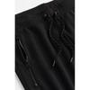 H M dryMove Zip Pocket Detail Tapered tecH Jogger Pants Black