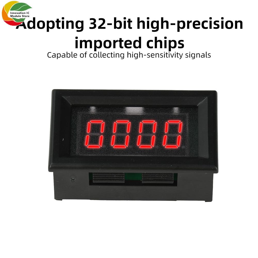 Digital Voltmeter 1.16-Inch 1-Digit LED Display High Precision 1-1811V Dual Range Voltage Meter for Industrial Applications