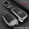 For Audi 8V2026New Zinc Alloy Car Remote Key Case Cover Shell for Audi A1 A3 A4 8P 8L 8V A5 B6 B7 A6 A7 C5 C6 Q3 Q5 Q7 4F S3 S4 S6 Rs3 Tt