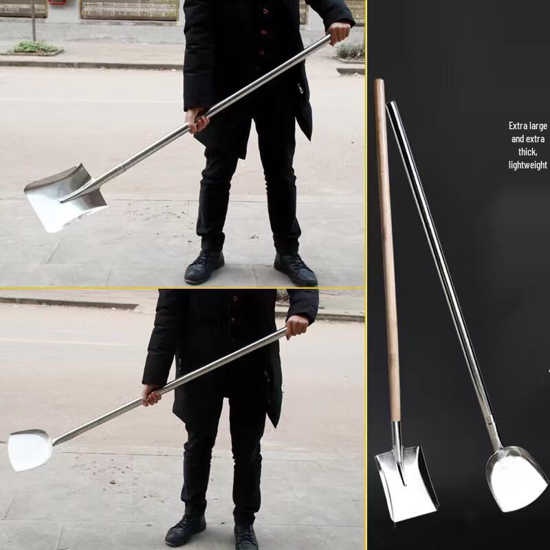 Stainless Steel Long Handle Wok Spatula