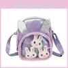 Stylish And Cute Pu Rabbit Shoulder Backpack For Kids Perfect For School Use