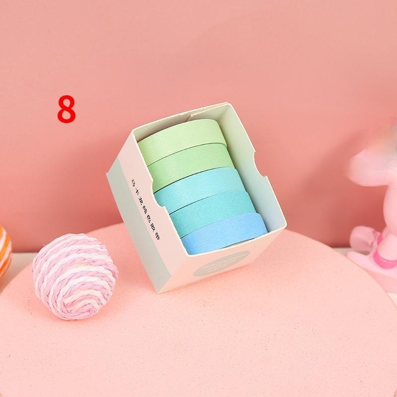 12 Contabilitate de mână Materiale decorative și Autocolante cu bandă de hârtie