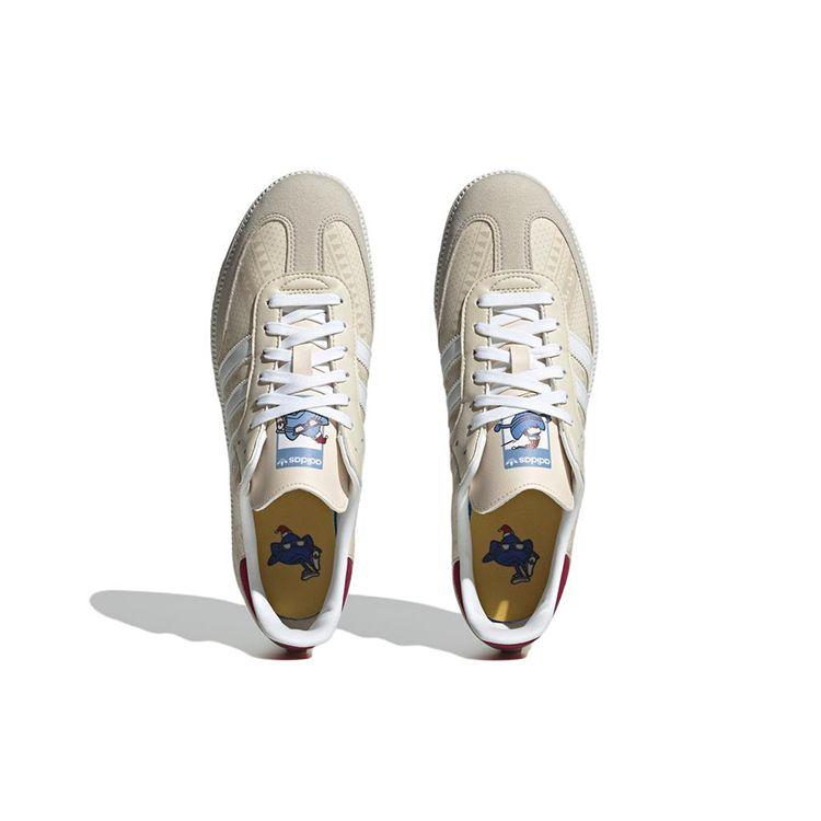 Кроссовки унисекс adidas Samba Wonder White Legacy Burgundy — фото 5