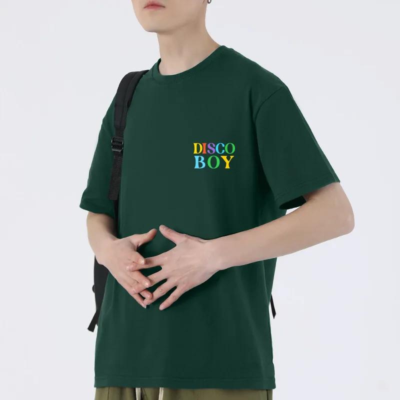 Personality Slim Fit Y2k gym shirt funny Oversized T-shirt ultra Short Sleeve Tee Pure Cotton Fashion Graphic Clothing