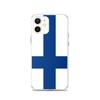 Phone Case – Flag of Finland – Compatible iPhone 12 – Soft Case – Resistant and Shockproof - Silicone - Pixelforma