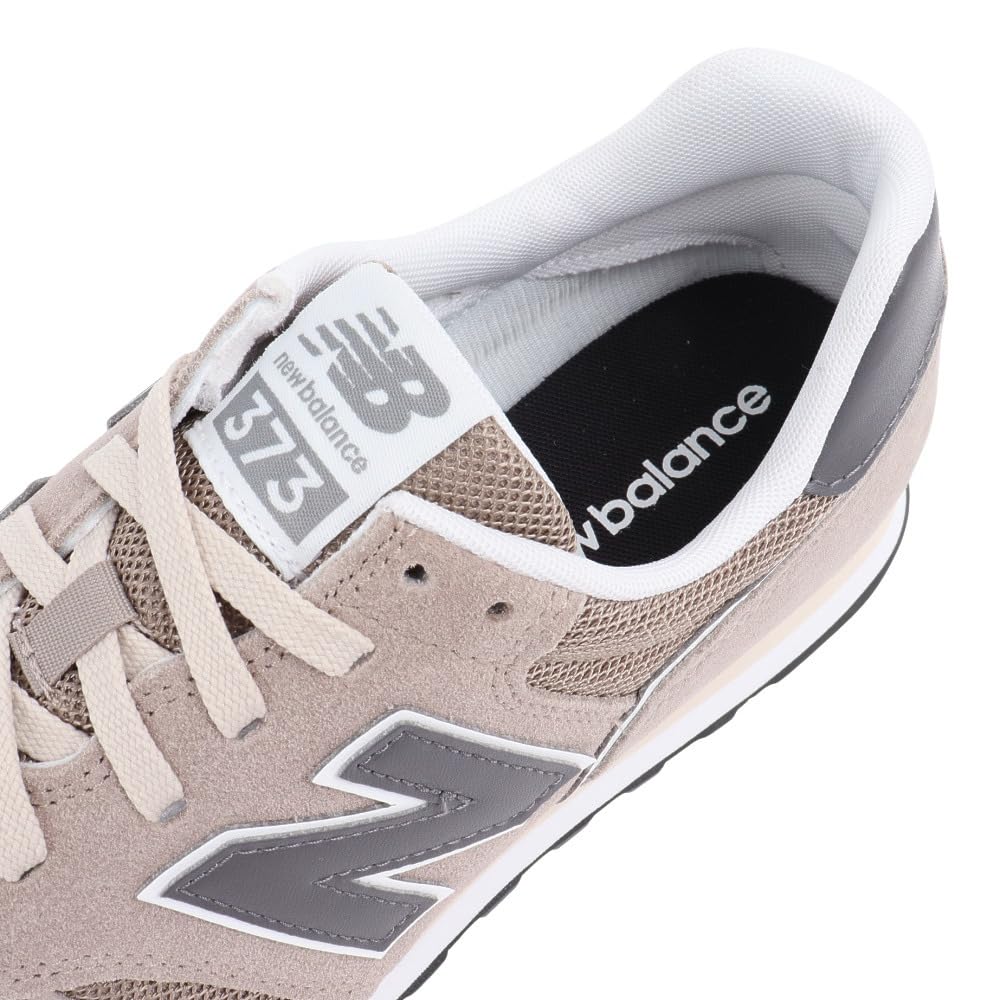 New Balance ML373 Size ML373SU2 Women's Sneakers, Beige, 24.5cm,