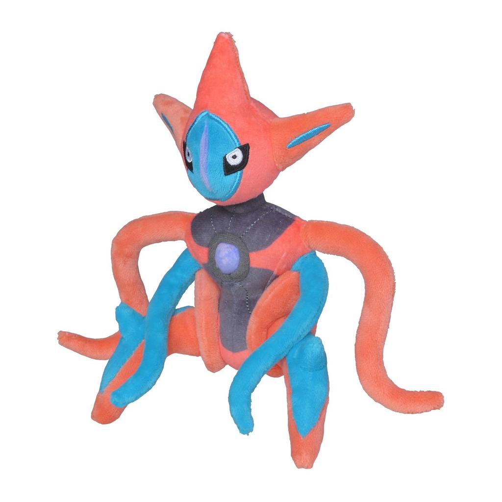 Pokémon Center Original Plush Toy: Pokémon fit Deoxys (Attack Form) 15.5 x 18 x 15 cm (H x W x D)