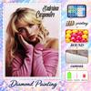 Sabrina Carpenter Diamond Painting Kit 5D Full Drill DIY Diamond Mosaic Wall Art Home Decor