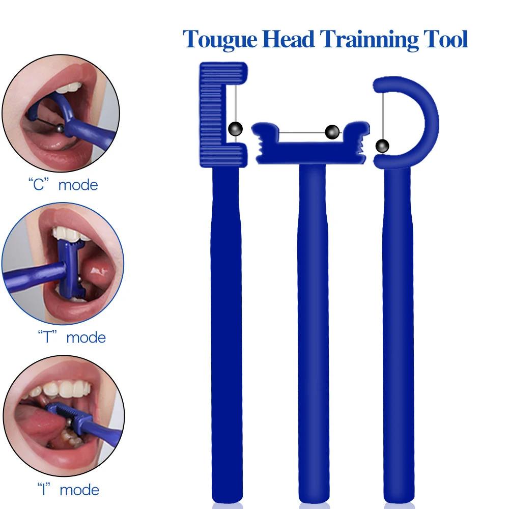 Child Mouth Oral Language Tougue Rehabilitation Exerciser Trainer Muscle Strenght Touge Training Tool Flexibility Stability