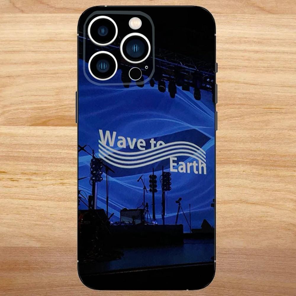 

W-Wave To E-Earth summer flows Phone Case For iPhone 16,15,14,13,12,11,Mini,Pro,SE,MAX White Matte Shockproof Cover iPhone11PRO