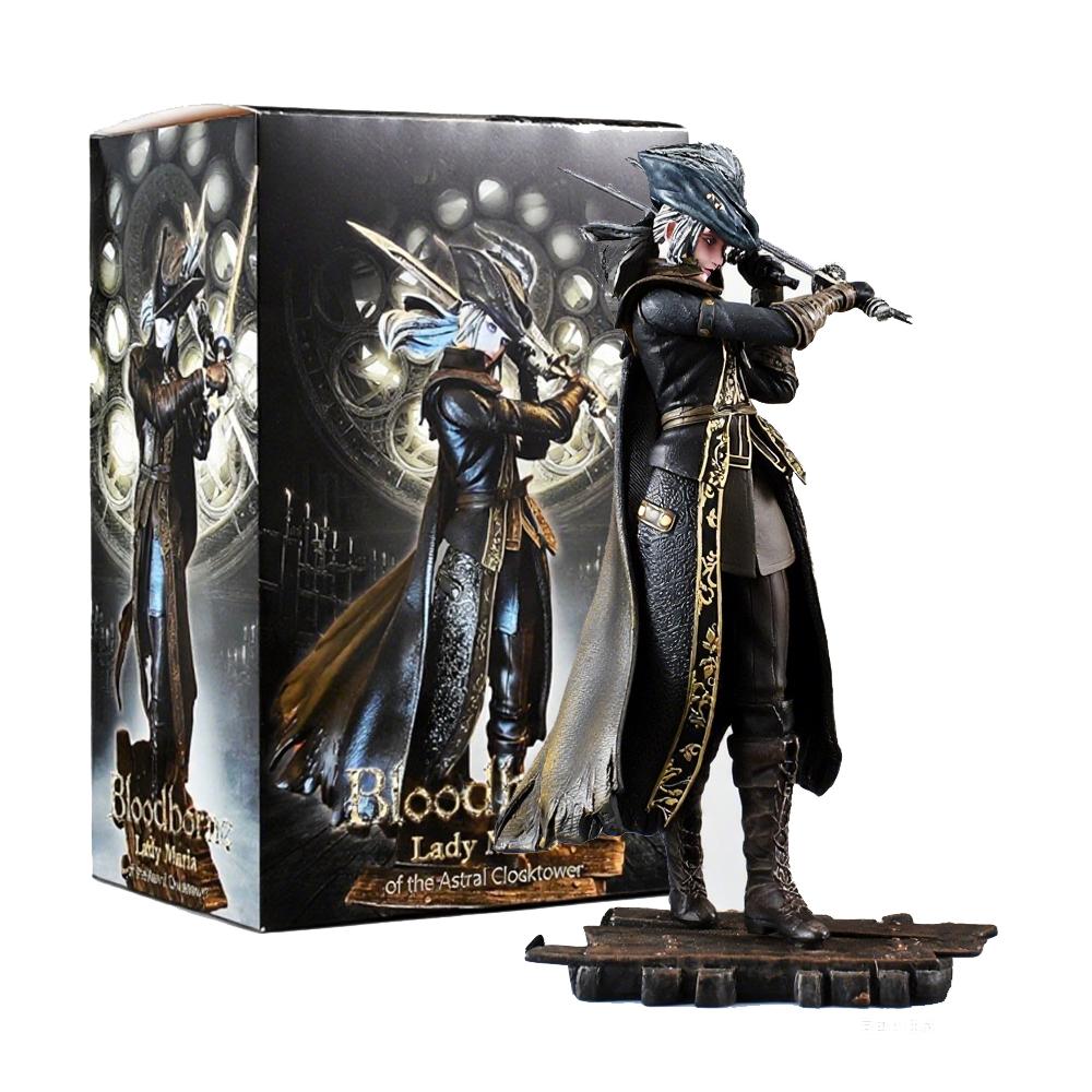 Attractive Glasses 29Cm Bloodborne Pvc Action Figure Lady Maria Of The Astral Clocktower Figures Statue Anime Collection Model Toys Holiday Gifts