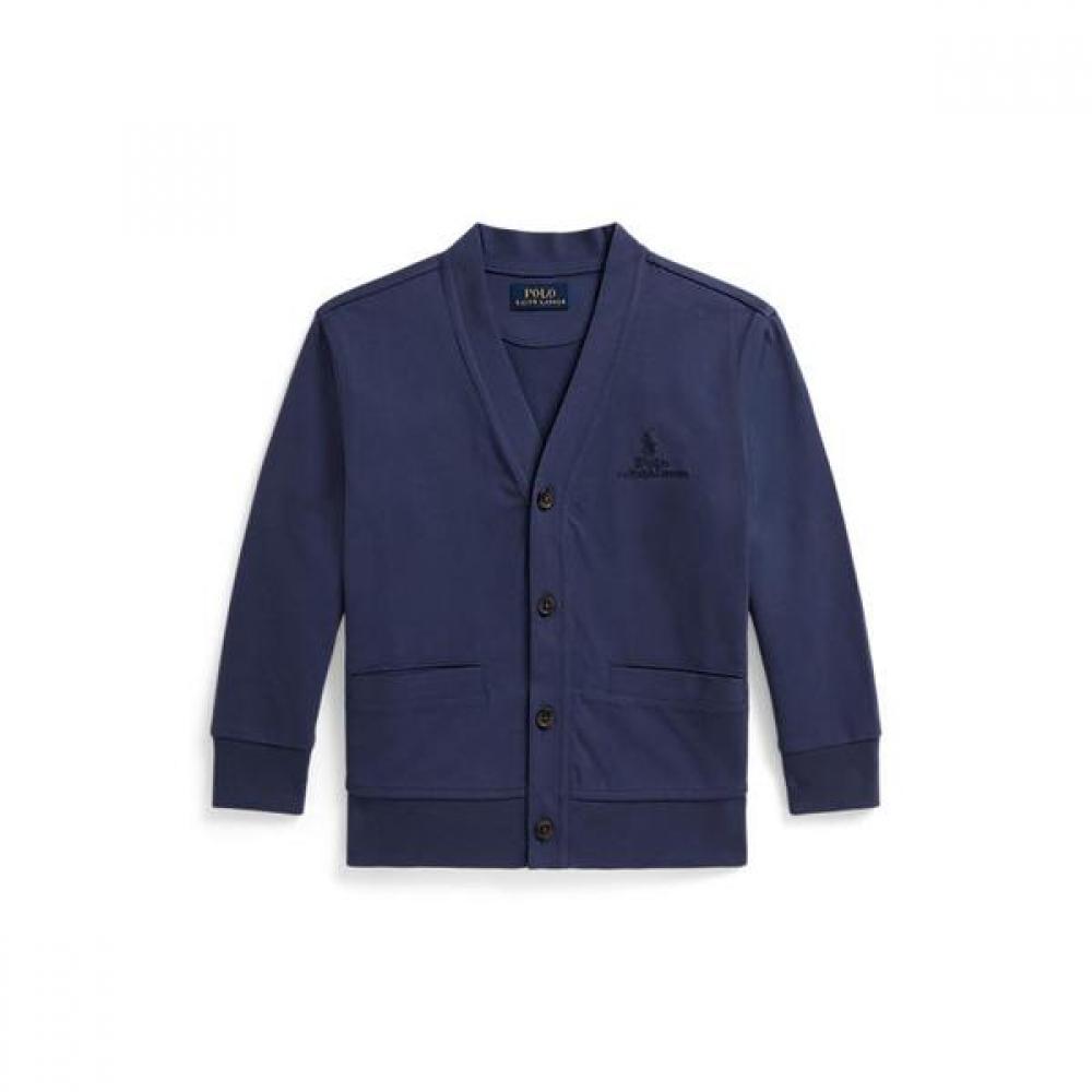 Polo Ralph Lauren Big Fit Cotton Jersey Cardigan Boys 2 7 Cwpoknib7620009410 2