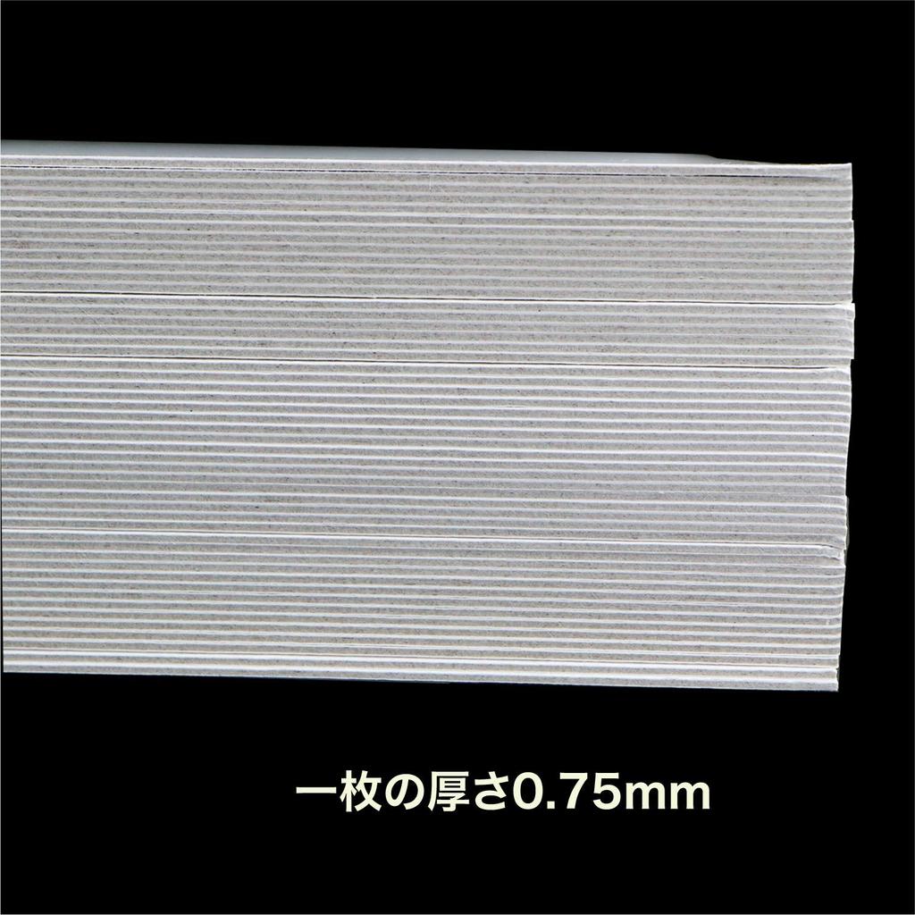 Vyrobeno v bílé barvě Velikost pro A4 a 50 x palců x 217 Přibližně mm Japonsko, Oboustranná lepenka, 11, Velikost, Montáž, Lepenka, Obaly, Lepenka.