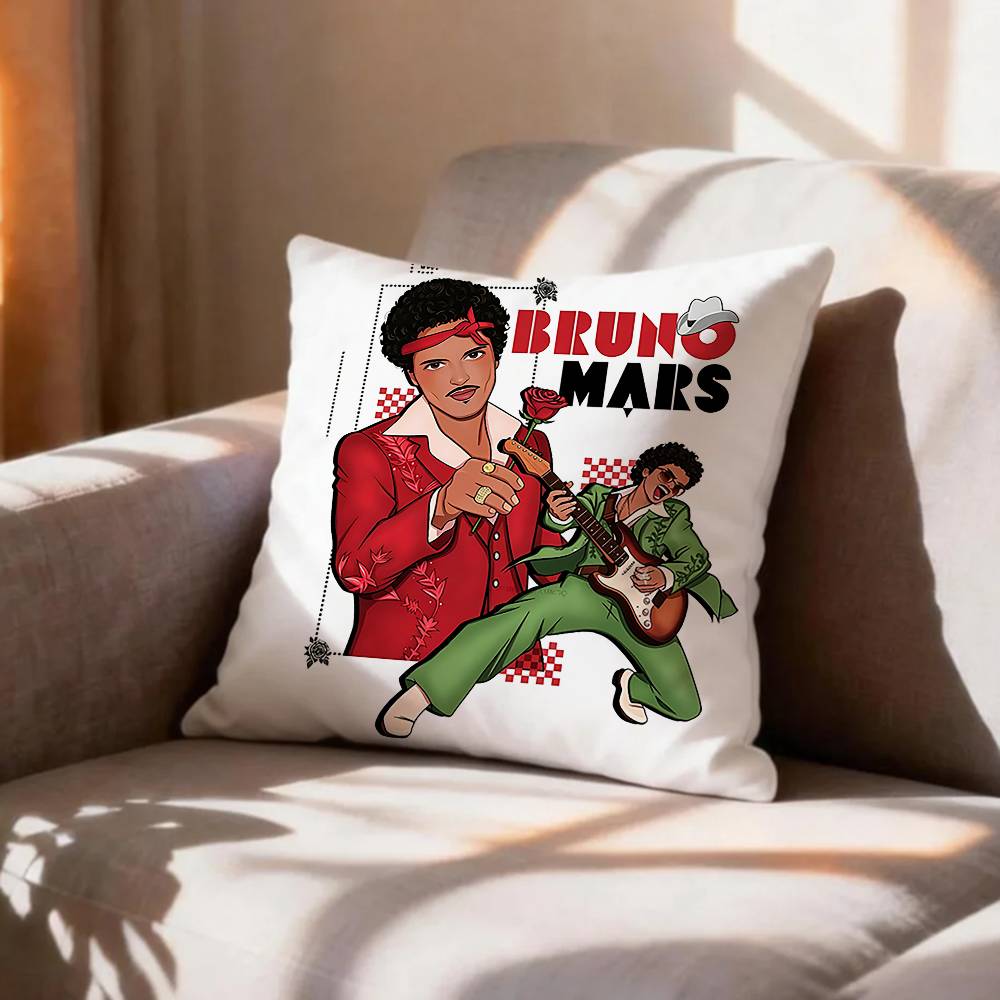 COOL Der ROMANTISCHE BBruno Mars Kissenbezug Bedruckter Kissenbezug Für Wohnzimmer Sofa Kissenbezug