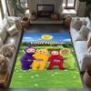 Teletubbies Personalized Name Area Rug Suitable for Living Rooms Decorate Room Dormitory Foyer Antislip Carpet Anime Office Decor