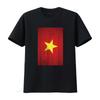 Grunge Vietnam Nation Flag Retro Asia Hanoi Vietnamese T Shirt Vintage Washed Casual Homme Comfortable Stretched Unisex