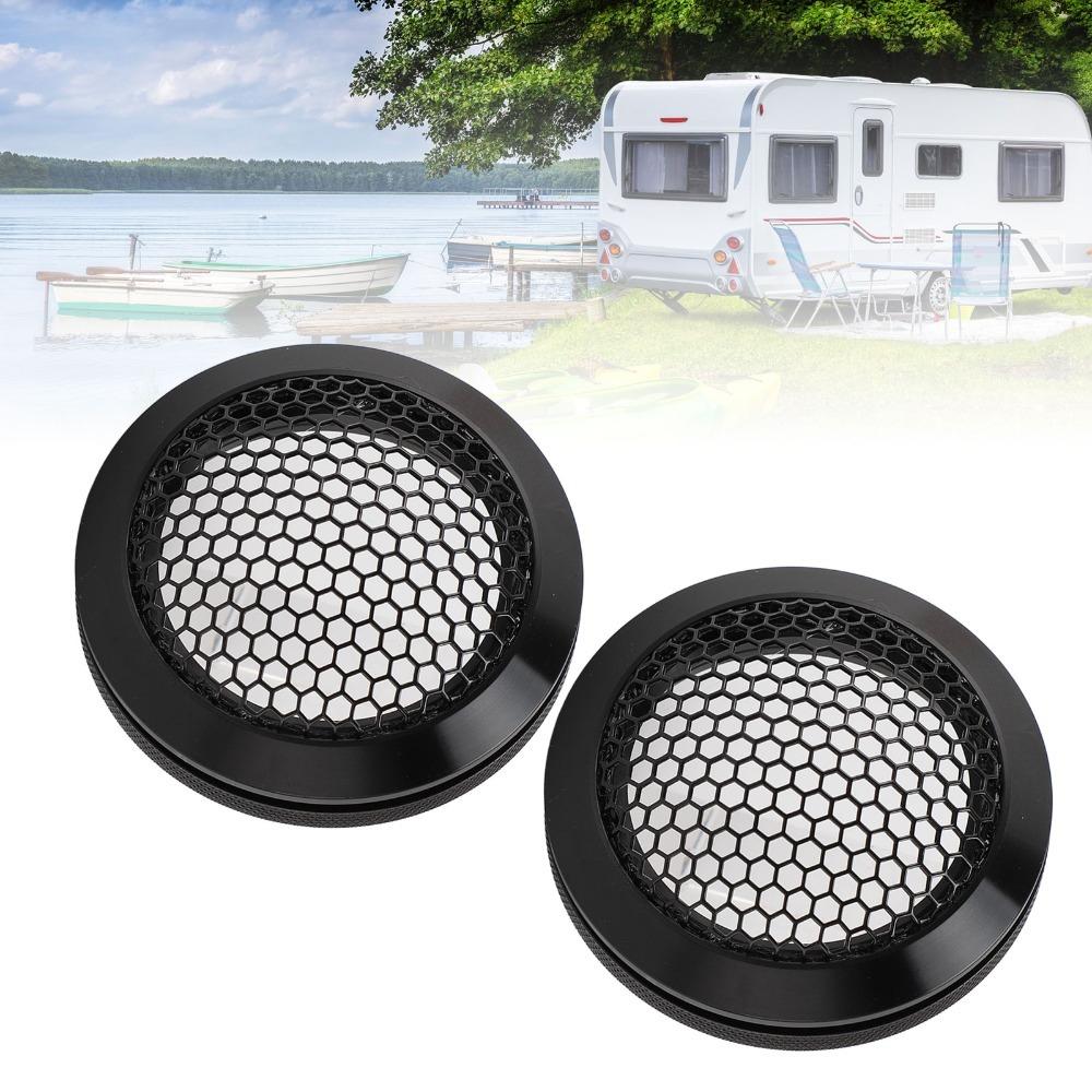 2Pcs Round Speaker Grill OD 64mm Subwoofer Guard Universal Speaker Guard  Ceiling Installation
