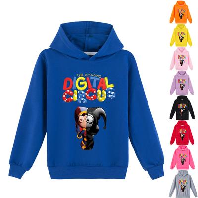 Sudadera con capucha 3D para niños TTHE AMAZING DIGITAL CIRCUS Suéter para niños