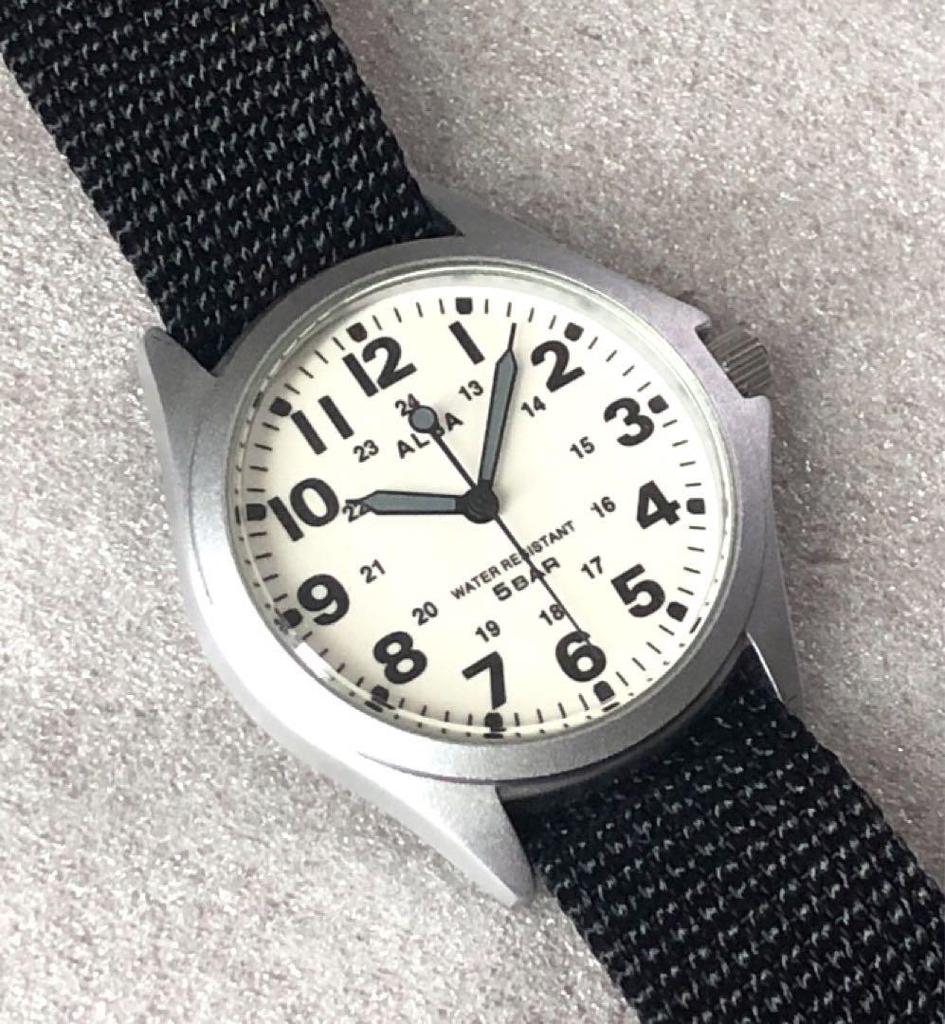[USED] SEIKO Alba Luminous Dial Outdoor Military Style Design