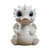 Dragon Duck Figurine Middle Finger Dragon Statue Desk Buddy Sassy Flip-off Duck Dragon Prank Gift