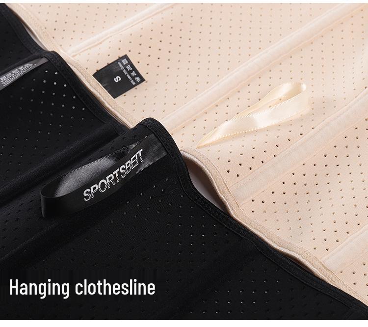 Natural Latex Tummy Control Body Shaper: Sports Fitness Waist Cincher and Lumbar Support Slimming Belt