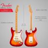 Fender Electric Guitar Player II Stratocaster® HSS, Maple Fingerboard, Aged Cherry Burst with Sof...