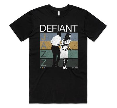 Defiant Jazz Severance T-Shirt Top Lustiges Geschenk TV-Show Retro-Geschenk Est. 2022