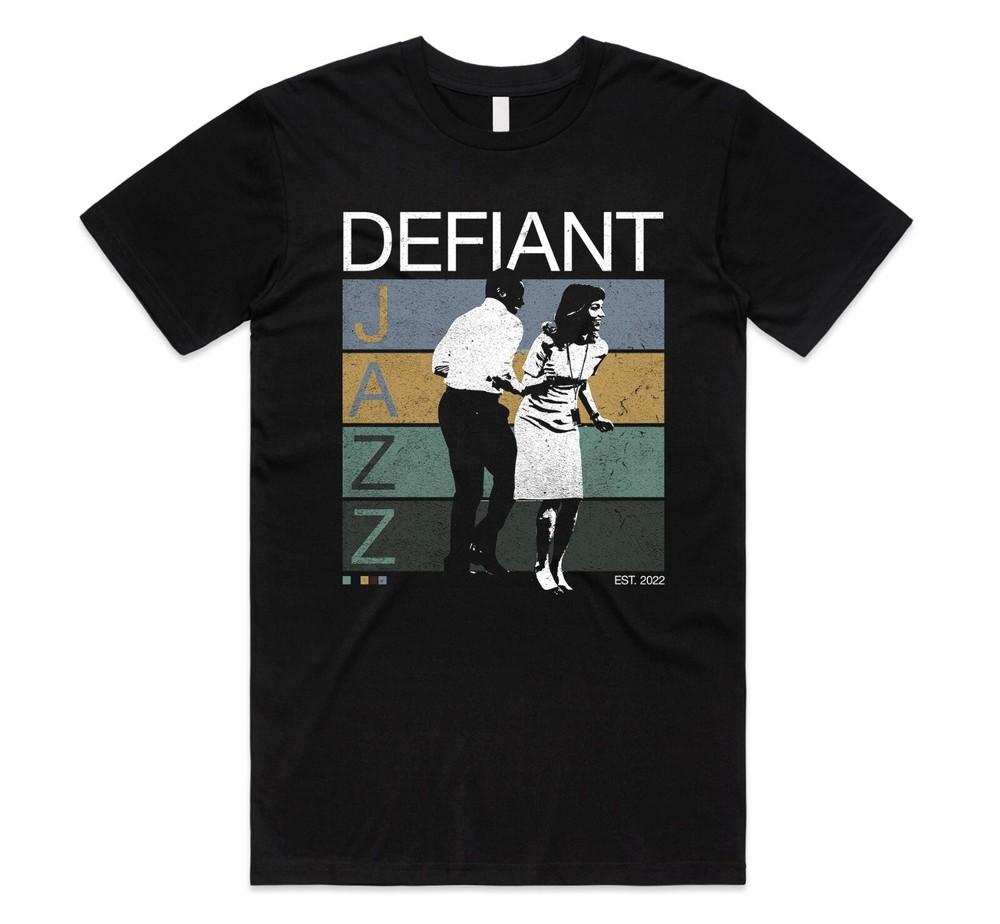 

Defiant Jazz Severance T-shirt Top Funny Gift TV Show Retro Gift Est. 2022 S