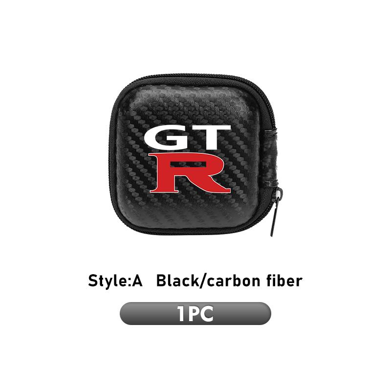 

Earphone Data Case Car EVA Storage Bag Mini Headset Box For Nissan GTR X-trail Tiida Qashqai J10 J11 Leaf Kicks Versa