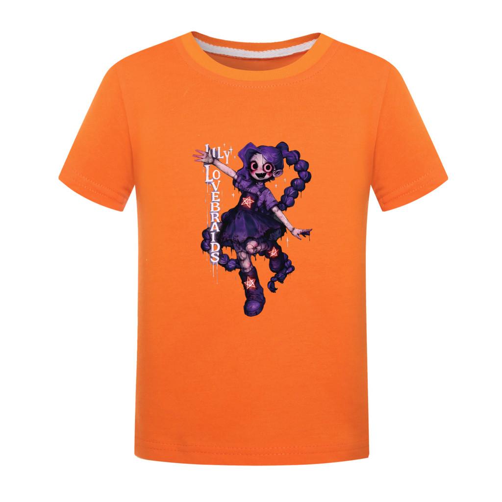 5583 T-shirt in Cotone a Maniche Corte Lily Lovebraids per Bambine e Ragazze