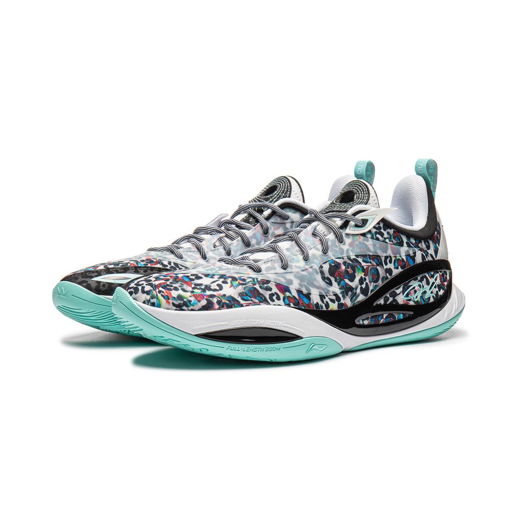 Li Ning DLO2 Low top Basketball Shoes Unisex White Black ABPW013-11