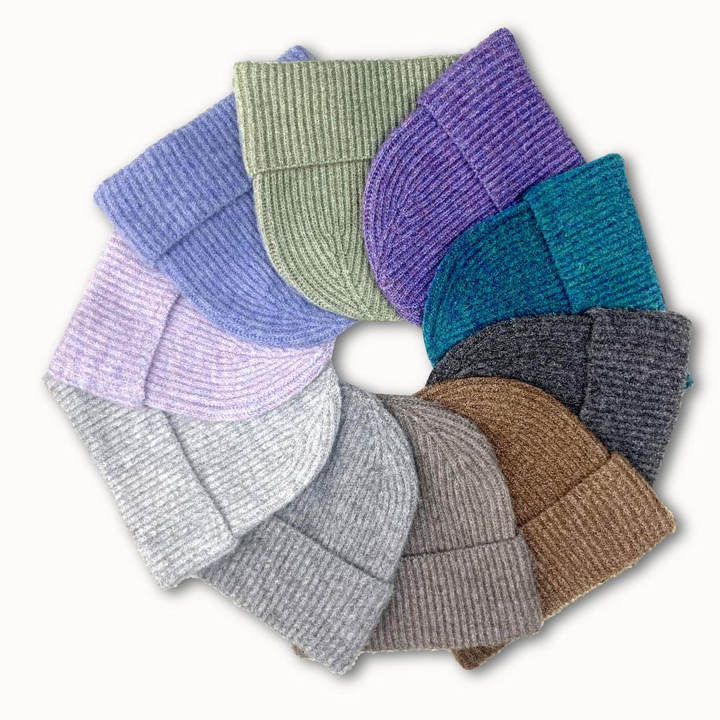 2022 New Winter Multi-color Bennie Hat   Warm Hat Knitting Hat for Women