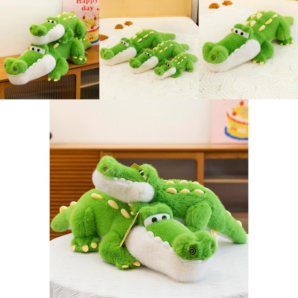 Cute Crocodile Plush Toy Pillow For Kids Sleep Decor Gift For Boys And Girls